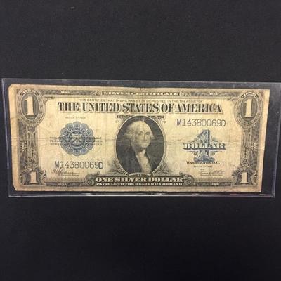 1923 Horse Blanket $1 Silver Certificate