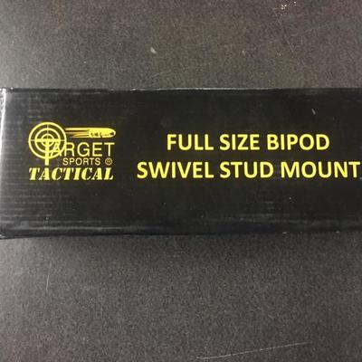 Swivel stud mount bipod