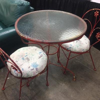 Table and chairs