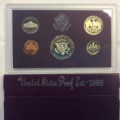 1986 US Proof Set
