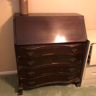 Family Heritage Estate Sales, LLC. New Jersey Estate Sales/ Pennsylvania Estate Sales. Secretary Desk. 