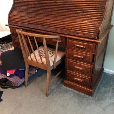  Family Heritage Estate Sales, LLC. New Jersey Estate Sales/ Pennsylvania Estate Sales. Roll Top Desk. 