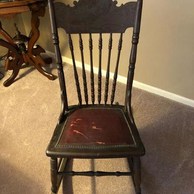  Family Heritage Estate Sales, LLC. New Jersey Estate Sales/ Pennsylvania Estate Sales. Rocking Chair.
