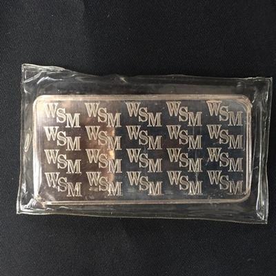 10oz Wall Street Mint Silver Bar