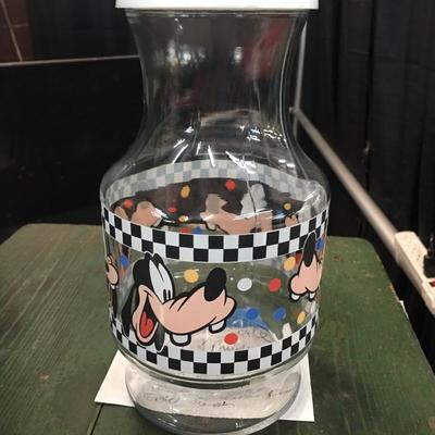 Goofy juice pitcher