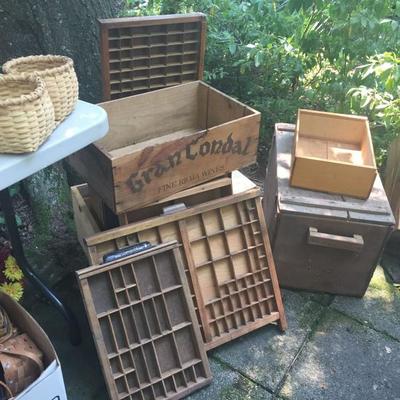 Nice Selection of Wooden Primitives.
