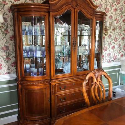 China Cabinet. Family Heritage Estate Sales, LLC. New Jersey Estate Sales/ Pennsylvania Estate Sales.   