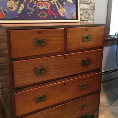 Antique Campaign Chest