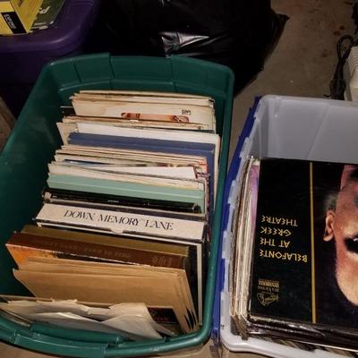 Vinyl records 