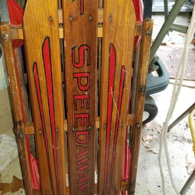 Speedway sled