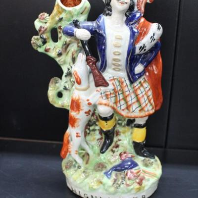 Porcelain (Highlander) Vase Vintage-Staffordshire