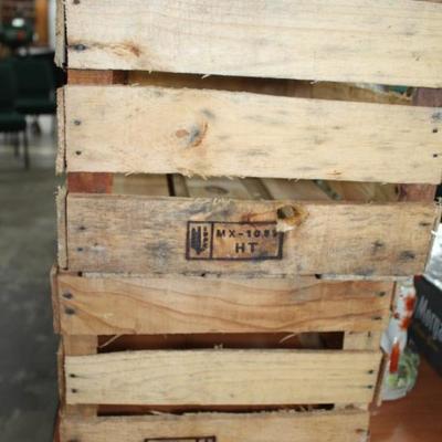 2 Wood Crates