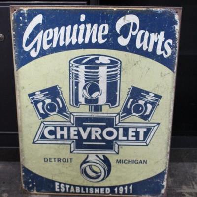 2 Metal Signs