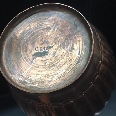 Copper/brass pitcher