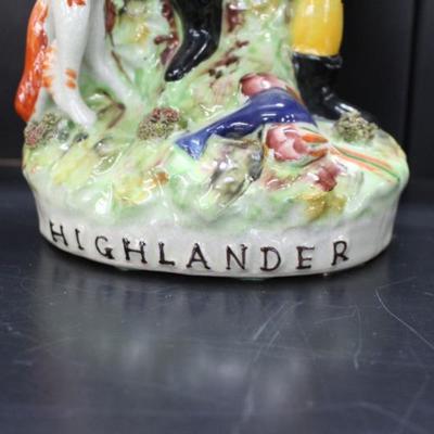Porcelain (Highlander) Vase Vintage-Staffordshire