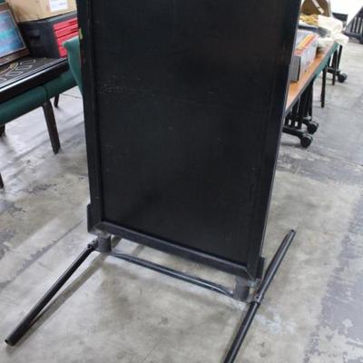 Large Metal Advertising Stand