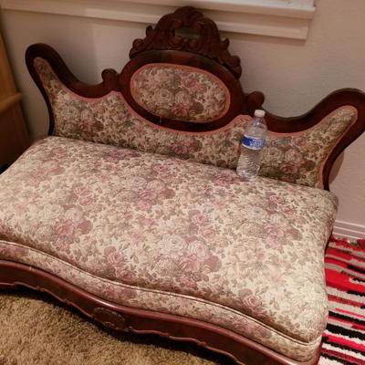 miniature Victorian settee