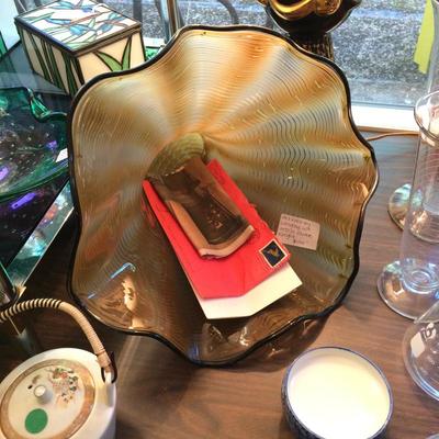Art glass by Gwen Knight.