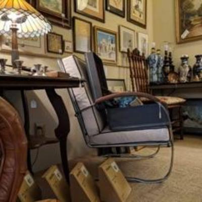 Furniture and art.