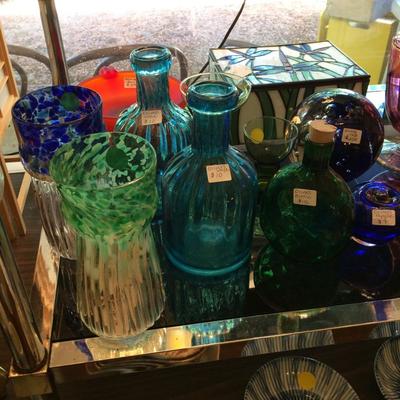 Art glass.