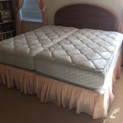 2 Twin Mattress Sets $150/EA   Full Headboard part of set for $350