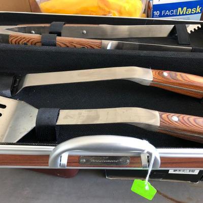 Brookstone Grill Set, new still in case