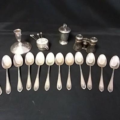 Opera Glasses & Sterling Pieces