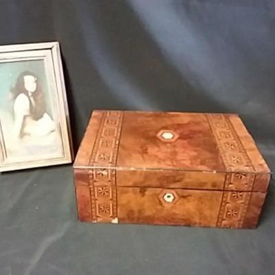Writing Lap Desk & Jewelry Box