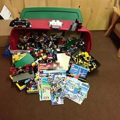 HUGE Container of Legos!!!!