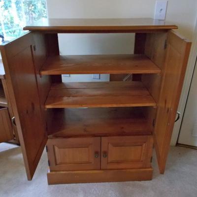 Pine cabinet $155
31 X 43 X 20"