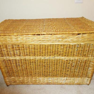 Wicker trunk $65
28 X 17"