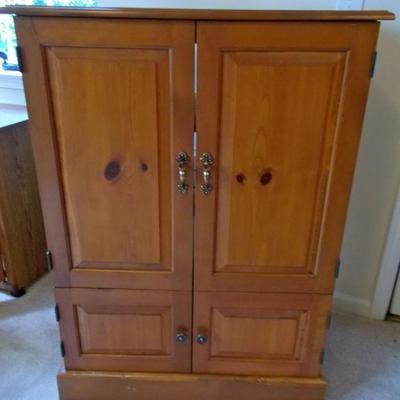 Pine cabinet $155
31 X 43 X 20"