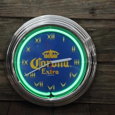 Corona Extra Neon Clock