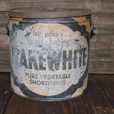 FlakeWhite shortening can
