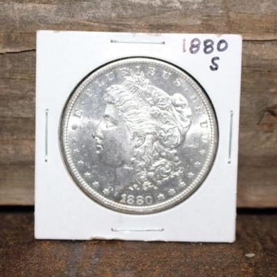 1880-S Morgan Dollar BU