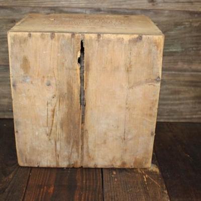 Scotch Whiskey crate