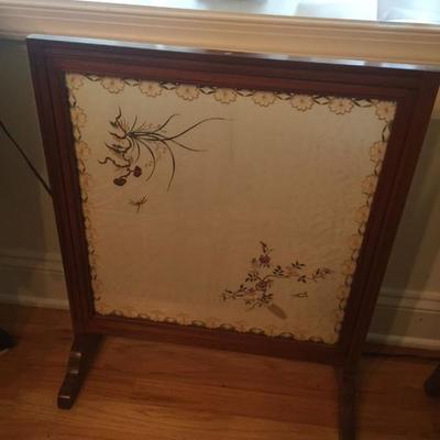 Antique Teak Draft Screens