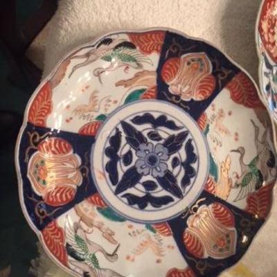Antique Japanese Imari Plate