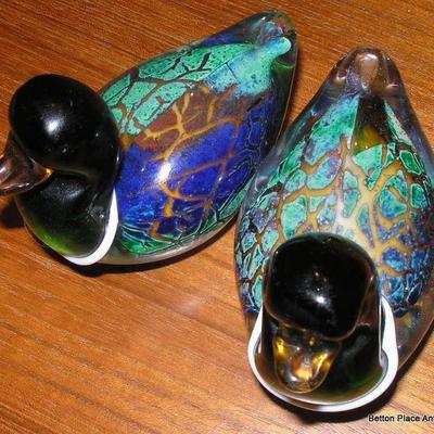 Murano Glass Ducks