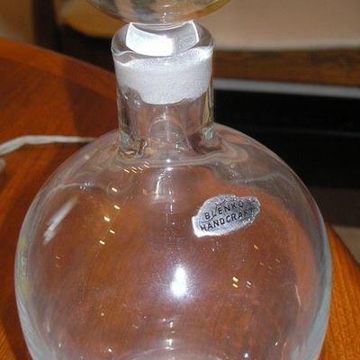 Blenko Decanter