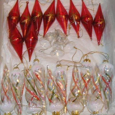Hand Blown Glass Ornaments