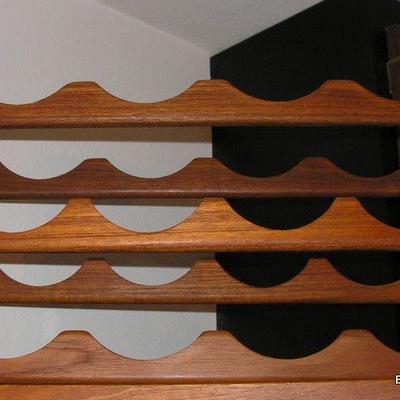Teak Wine Rack