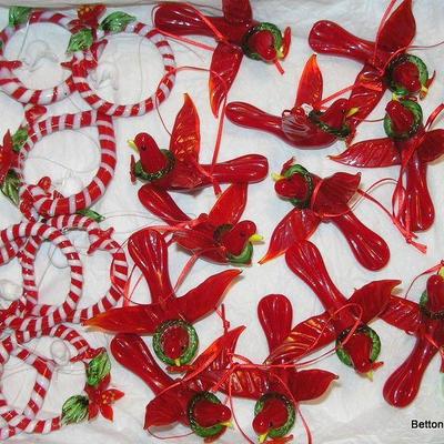 Hand Blown Glass Ornaments