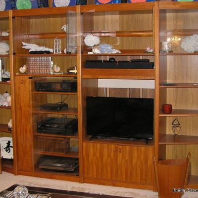 Danish Teak Entertainment Center that comes apart to move