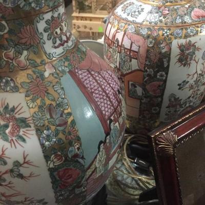 Asian Style Table Lamps 