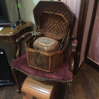 Wicker Boxes 