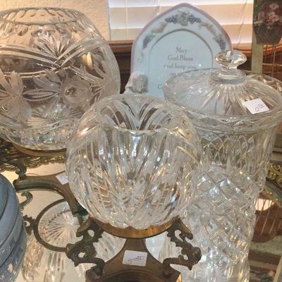Cut Crystal and Cut Glass