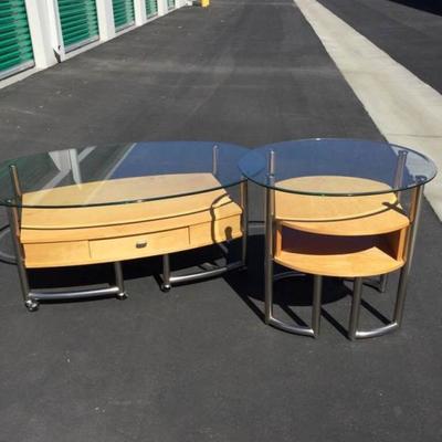 Coffee table and end table