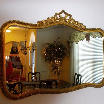 Gilted mirror $285
42 X 29 1/2"