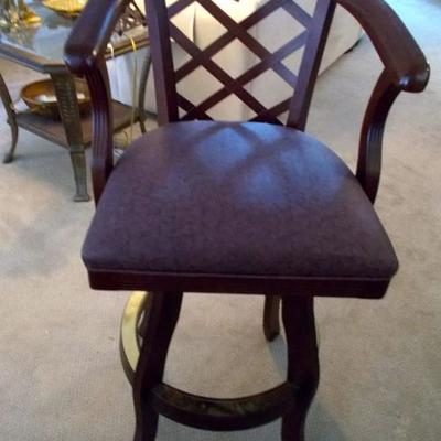 Bar stool $75 seven available
6 @ $75
1 @ $55 "as is"